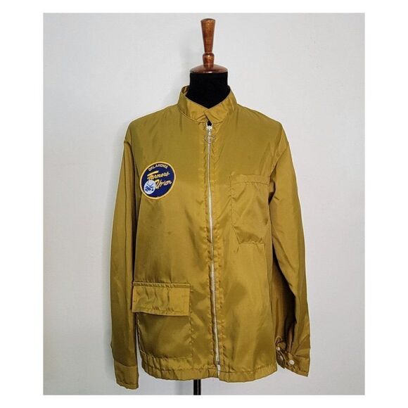 Vintage 1970's Gold Great Lakes Windbreaker - Picture 6 of 6